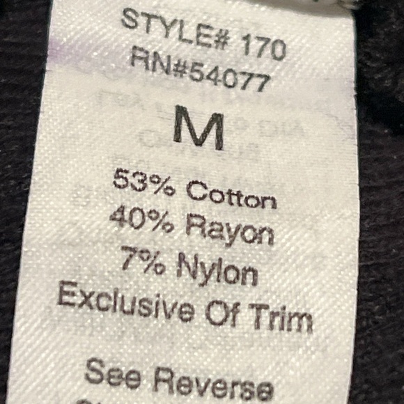 CABI black cotton blend knit skirt size medium - Picture 10 of 10